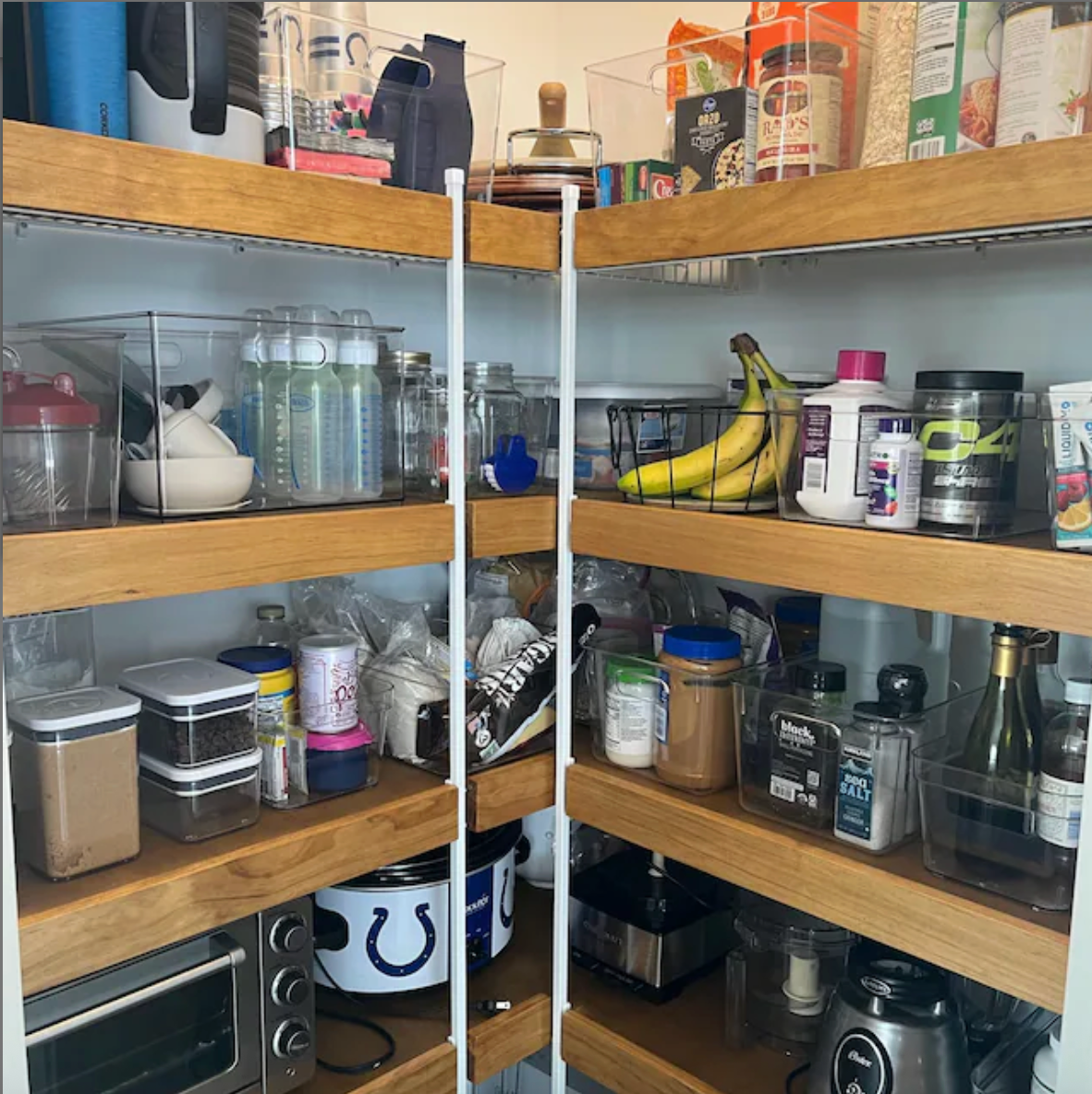 Wood Shelf Cover - Golden Oak Stain Color