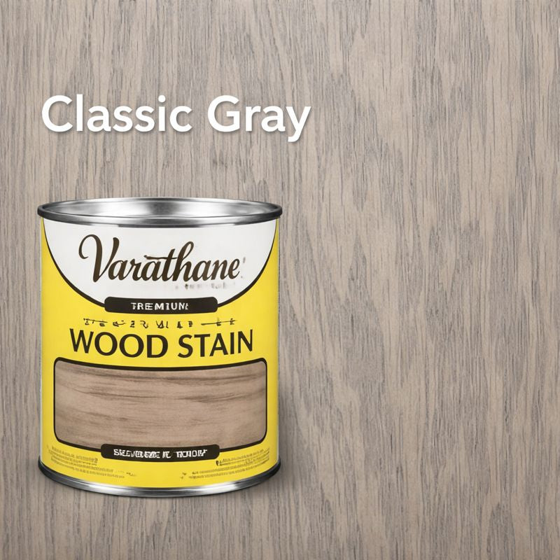 Wood Shelf Cover - Classic Gray Stain Color