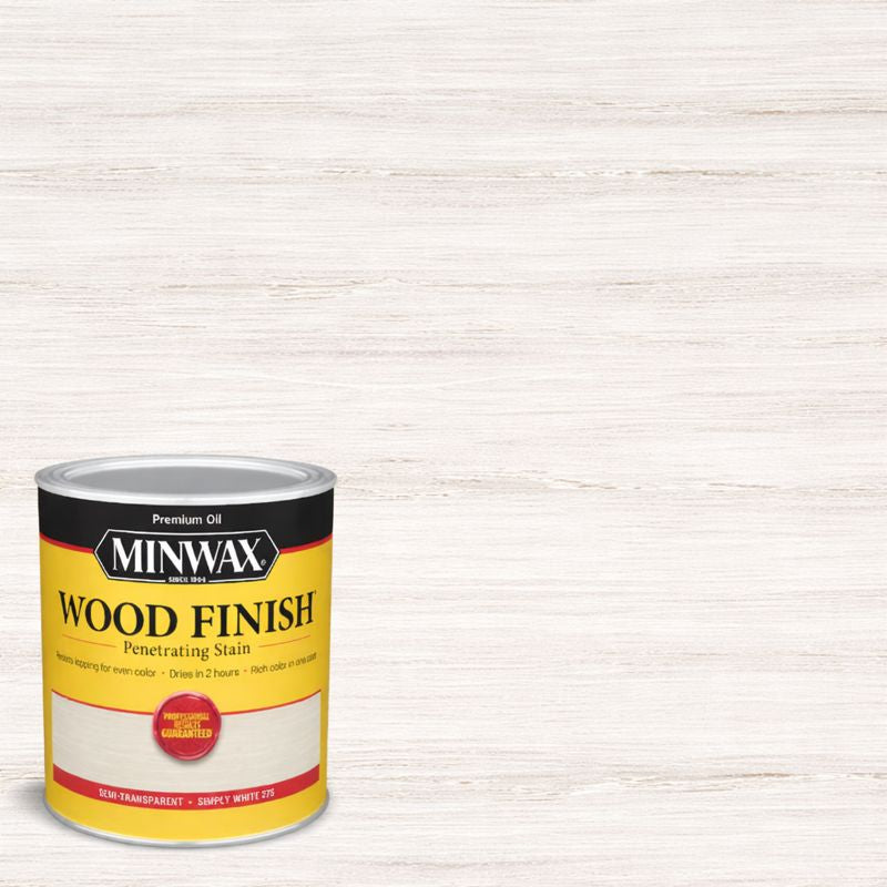 Wood Shelf Cover  - Classic White Stain Color