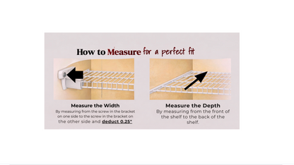 Wood Shelf Cover  - Classic Black Stain Color