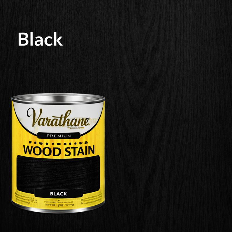 Wood Shelf Cover  - Classic Black Stain Color