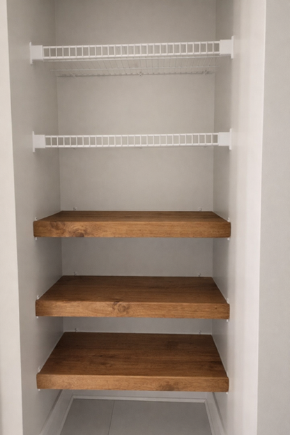 Wood Shelf Cover - Early American Stain Color