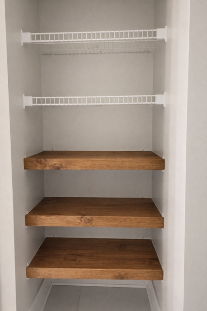 Wood Shelf Cover - Early American Stain Color